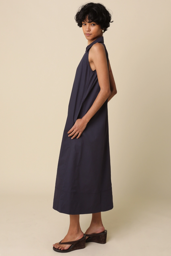 The Right Call Navy Dress