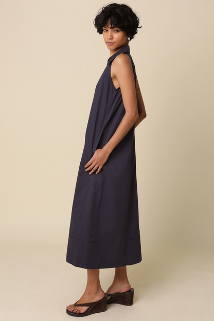 The Right Call Navy Dress