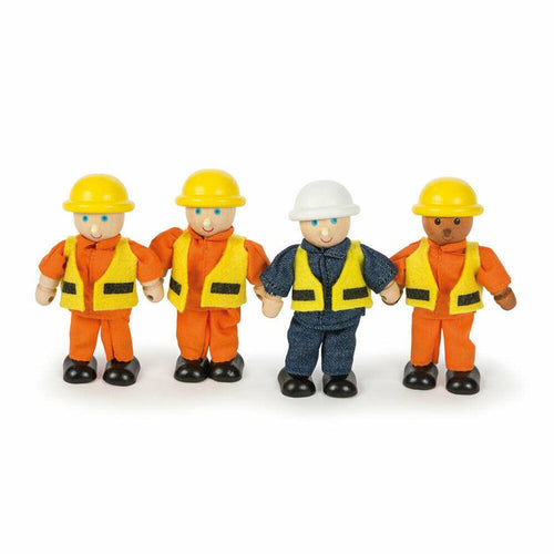 Tidlo Wooden Construction Toy -  Builders