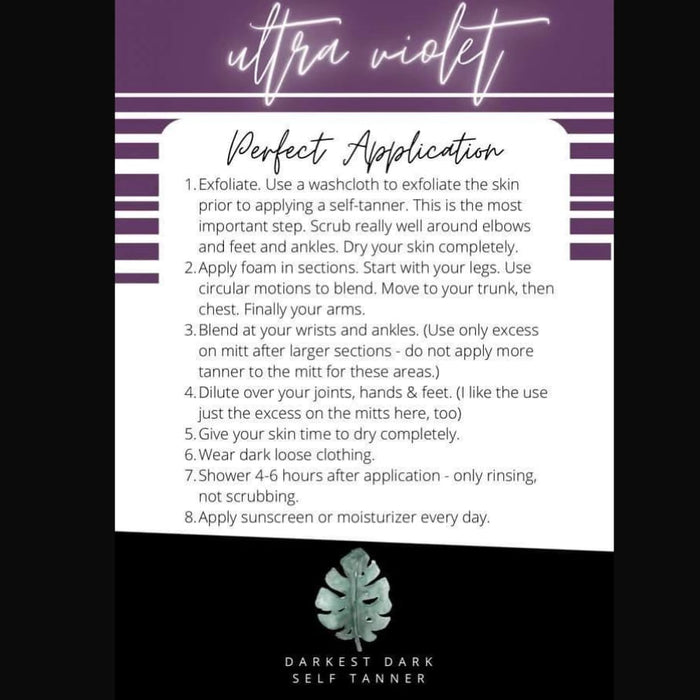 TMLL Ultra Violet Self Tanner Mousse