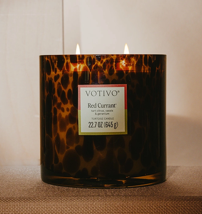 Tortoise Candle - Red Currant