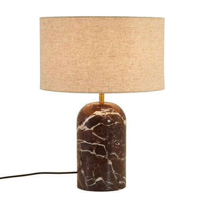 Toscano Marble Table Lamp Jesper Red 55cm