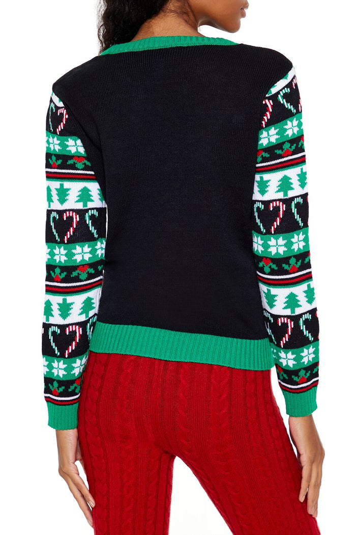 Treat Your Elf Christmas Sweater