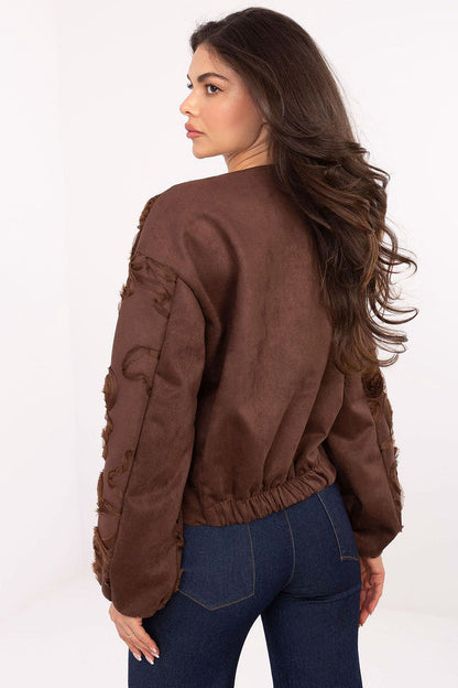 Trendy Black Bomber Jacket for Women - Jackets