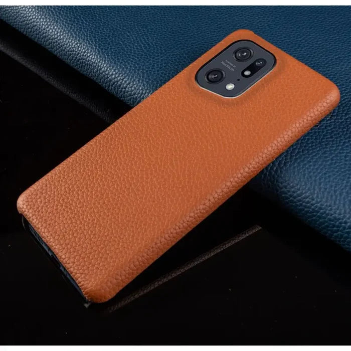 For OPPO Find X5 / brown
