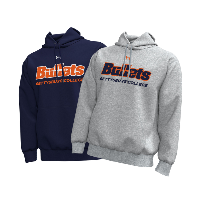 Under Armour Icon Fleece Hood - Gettysburg College Bullets