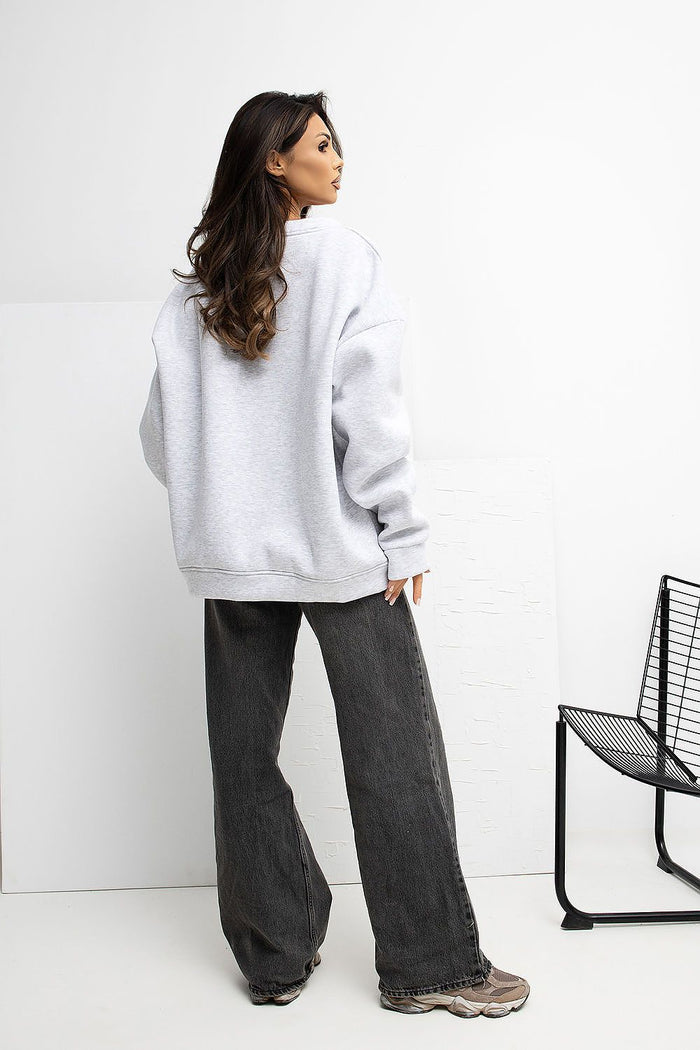 Versatile Casual Jumper Women at Lua Boutique - Sweatshirt