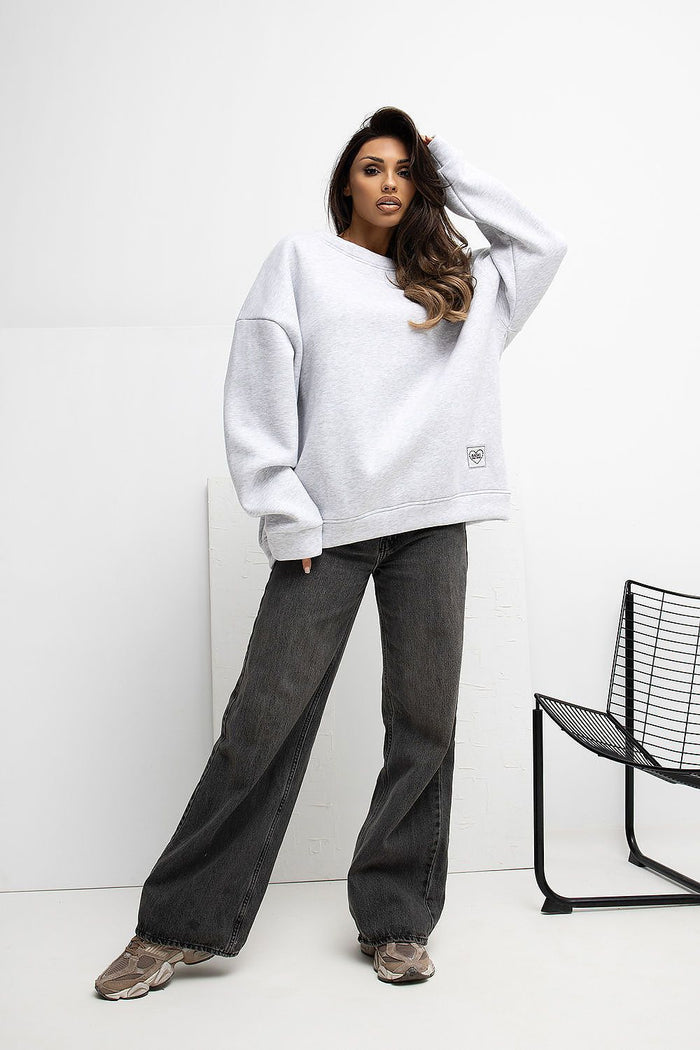Versatile Casual Jumper Women at Lua Boutique - Sweatshirt