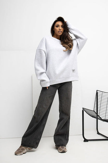 Versatile Casual Jumper Women at Lua Boutique - Sweatshirt
