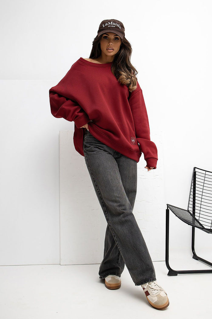 Versatile Casual Jumper Women at Lua Boutique - Sweatshirt