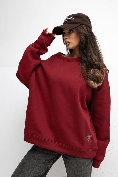 Versatile Casual Jumper Women at Lua Boutique - Sweatshirt