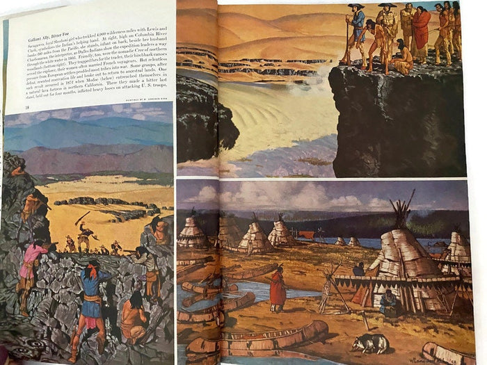 Vintage Book, Indians of the Americas, National Geographic Society at Duckwells