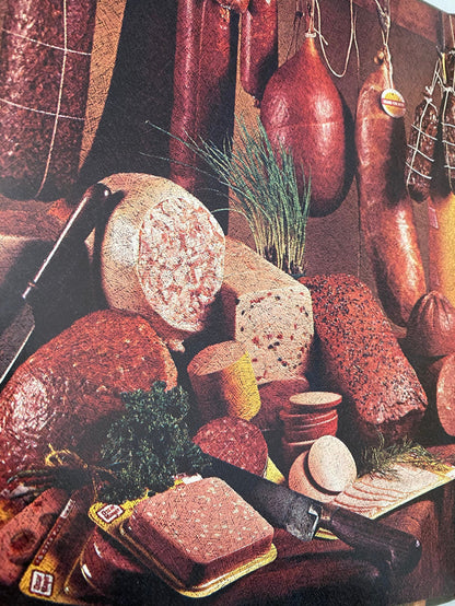 Vintage Cookbook, All About Sausage, 1973 Oscar Meyer at Duckwells