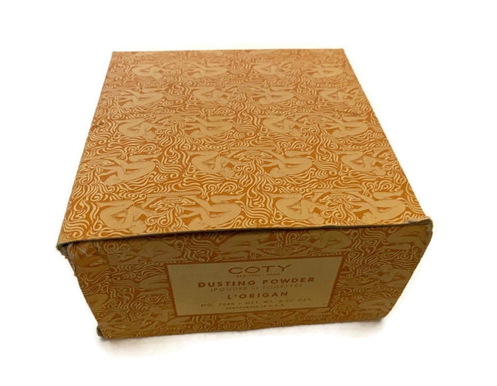 Vintage Coty L'Origan Dusting Powder at Duckwells