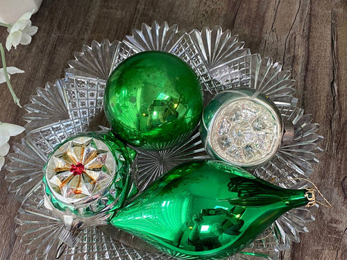Vintage Glass Christmas Tree Ornaments at Duckwells