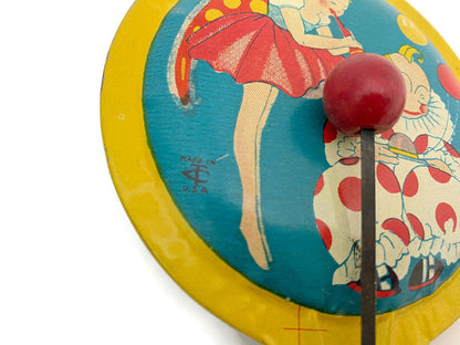 Vintage Tin Litho Noisemakers Made in the USA at Duckwells