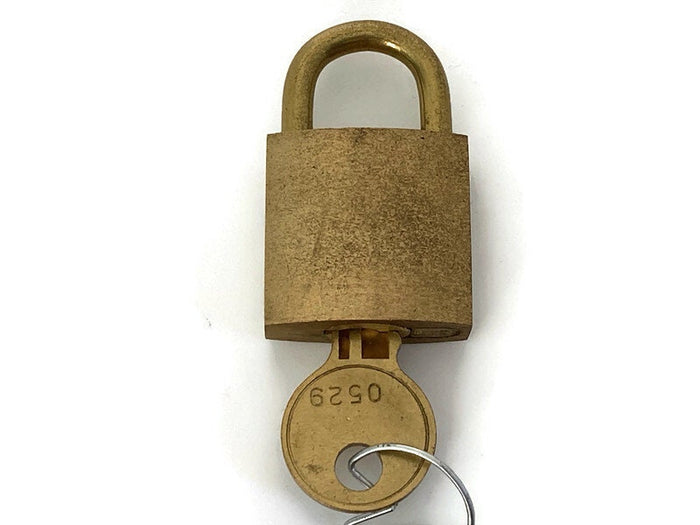 Vintage US American Padlock with 2 keys, Junking Bros. Lock at Duckwells