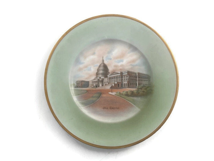 Vintage U.S. Capitol Plate at Duckwells