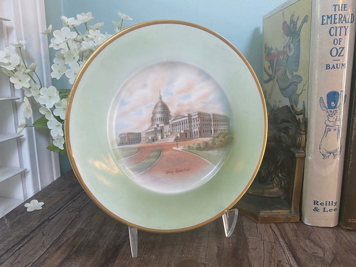 Vintage U.S. Capitol Plate at Duckwells