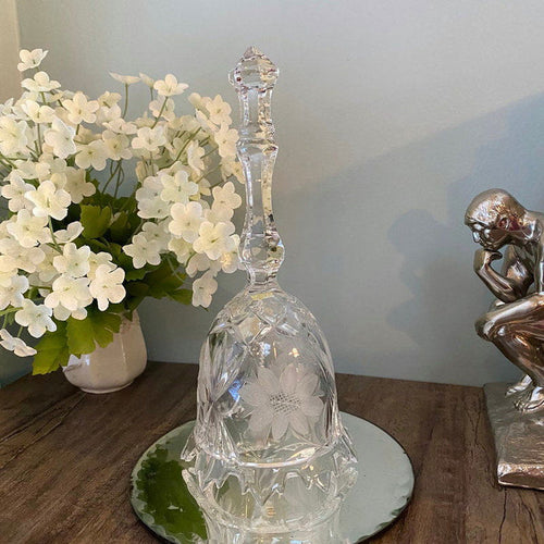 Vintage Western Germany Crystal Bell at Duckwells