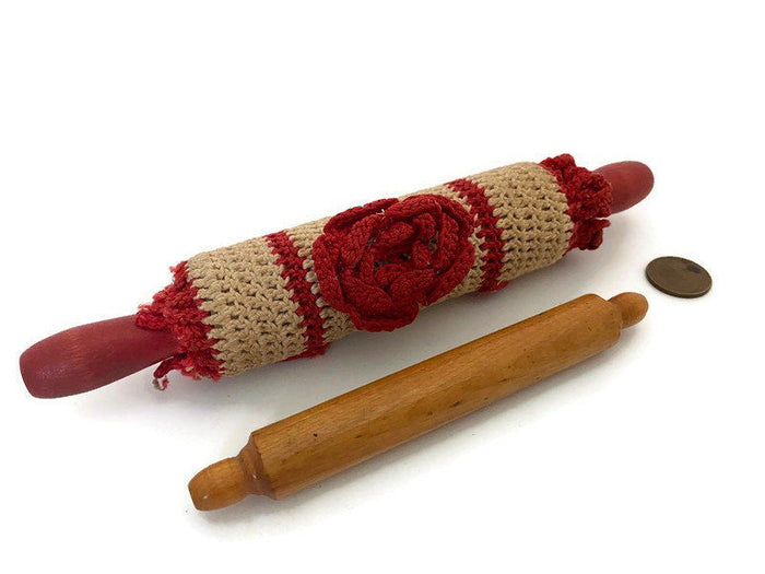 Vintage Wood Miniature Kitchen Rolling Pins at Duckwells