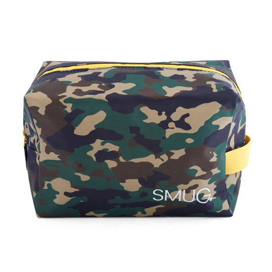Wash Bag - Green Camo Print - Wash Bags