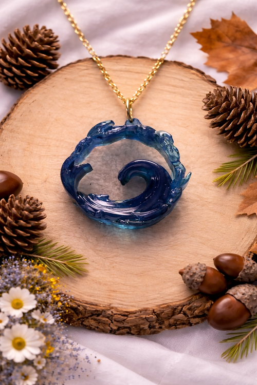 Wave necklace