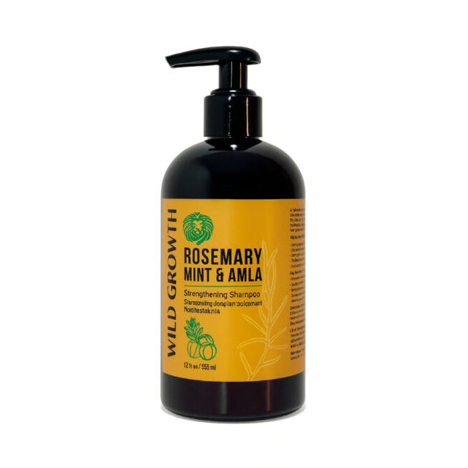 Wild Growth Rosemary Mint & Amla Strengthening Shampoo 355ml