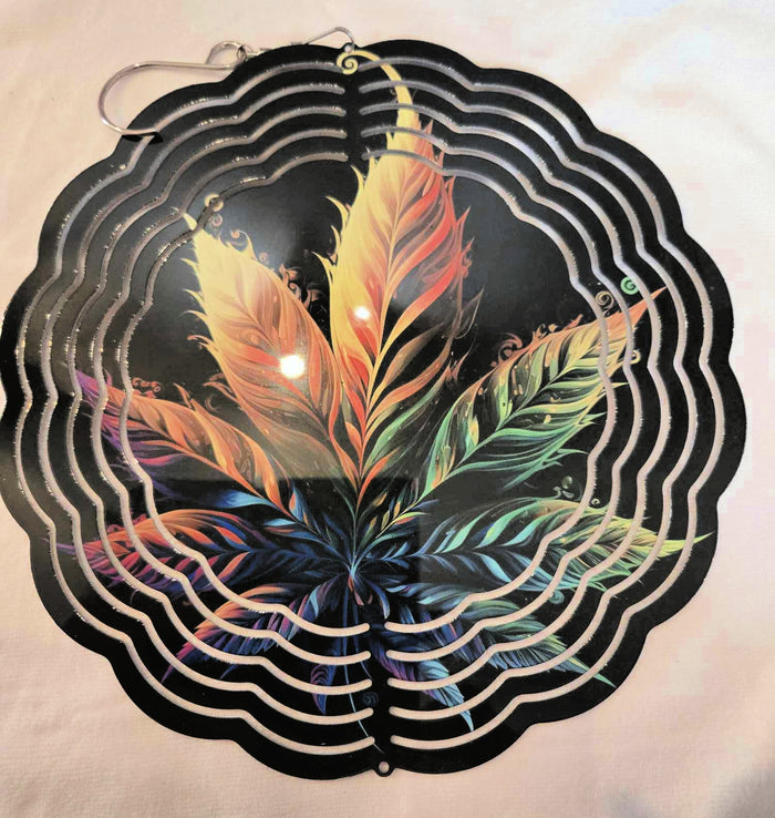 Wind Spinners pot leaf