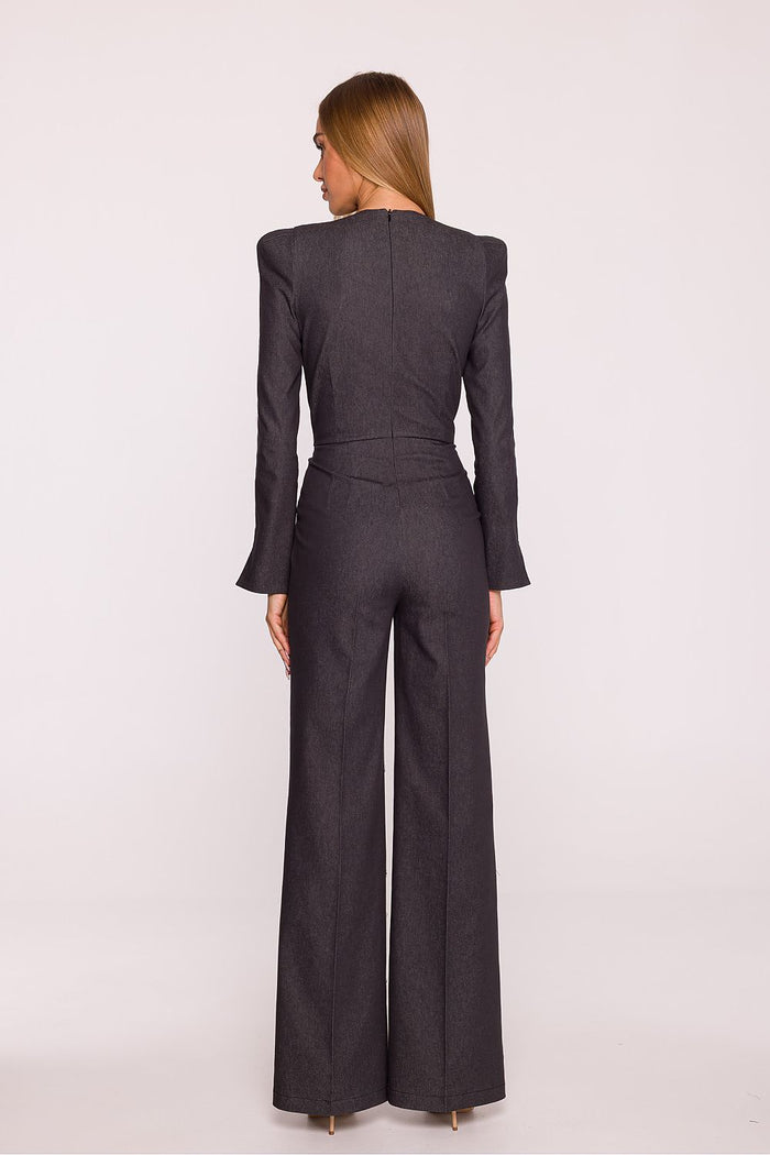 Women's Denim Jumpsuit | Stylish One-Piece Outfit - One-piece