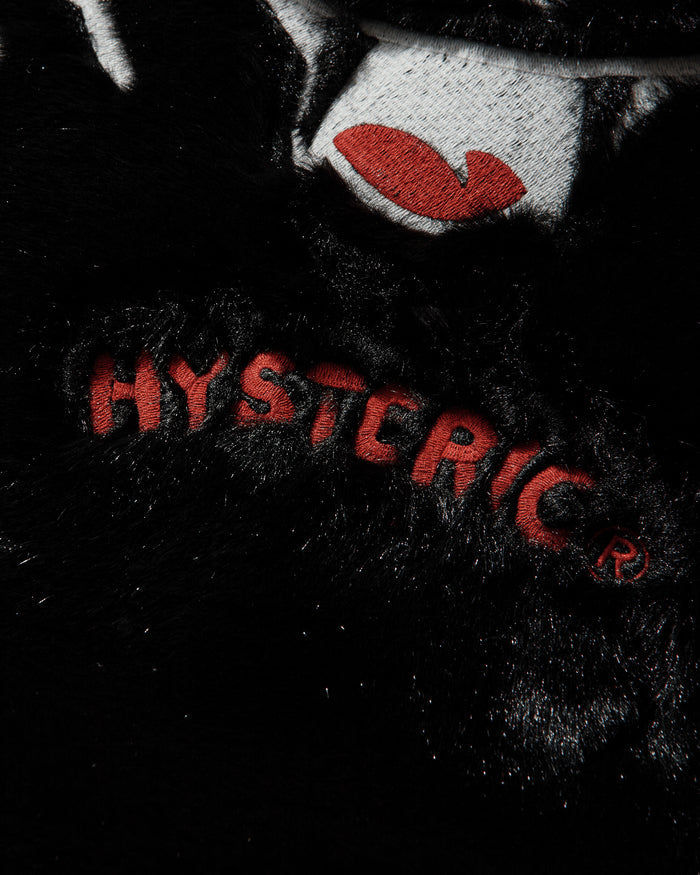 Hysteric Glamour Wmns Fire Bear Embroidered Faux Fur Blouson Multi Coats and Jackets Jackets 01253AB06 96