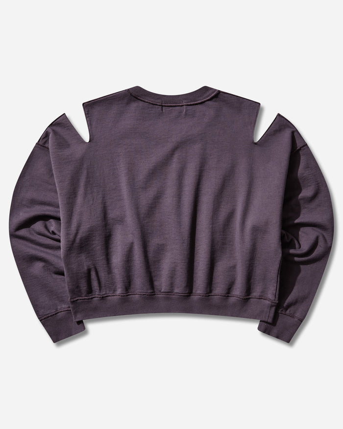 Hysteric Glamour Hysteric Lovetrap Short Sweatshirt Purple Sweatshirts Hoodies 01261CS01 55