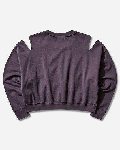 Hysteric Glamour Hysteric Lovetrap Short Sweatshirt Purple Sweatshirts Hoodies 01261CS01 55