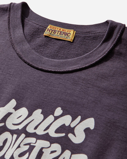 Hysteric Glamour Hysteric Lovetrap Short Sweatshirt Purple Sweatshirts Hoodies 01261CS01 55