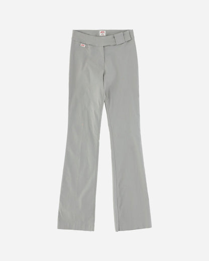 Pezze Vintage Wmns Miss Sixty Low Waist Deadstock Bootcut Grey Trousers Black Pants Trousers 0672433 1
