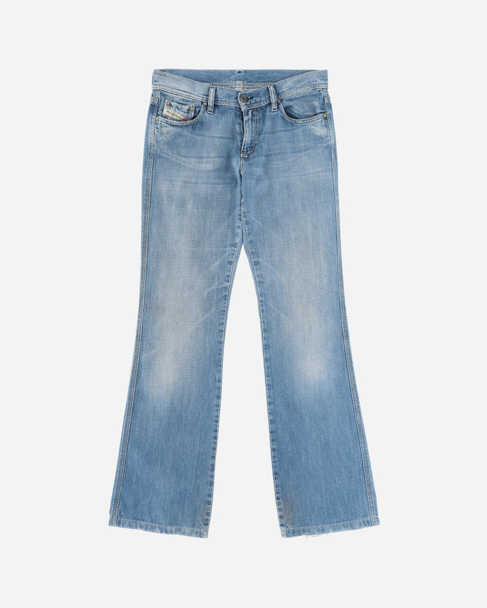 Pezze Vintage Wmns Diesel Low Waist Jeans Blue Pants Denim 0672416 1
