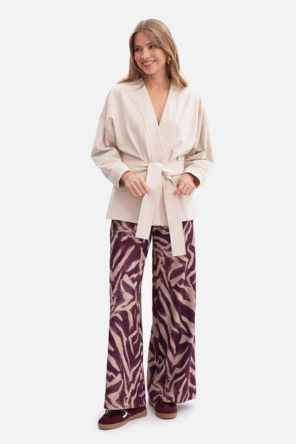 Wrap Cardigan Top for Stylish Layering - Cardigans