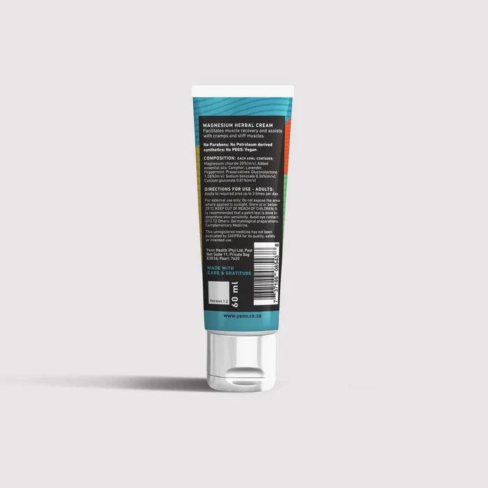 Yenn Magnesium Cream - The Sweat Shop