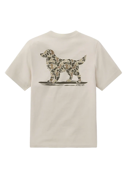 ssco Youth Camo Retriever Short Sleeve Moonlight Tee