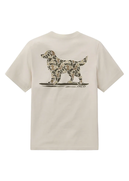 ssco Youth Camo Retriever Short Sleeve Moonlight Tee