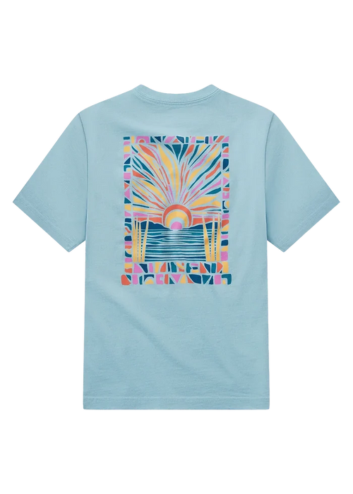 ssco baby blue paradise Youth Pieces of Paradise Short Sleeve Sky Blue Tee