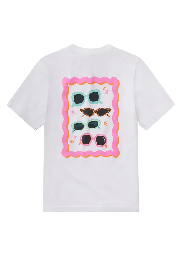 ssco sunglasses Youth Sunnies One Short Sleeve White Tee spring