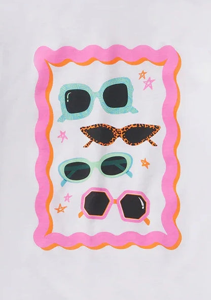 Youth Sunnies One Short Sleeve White Tee