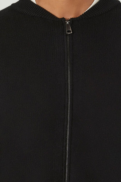 Zip-Up Bomber Jacket